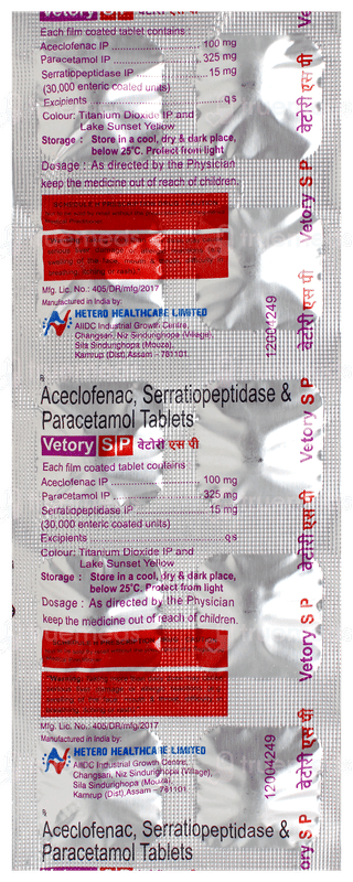 Vetory S P Tablet 10